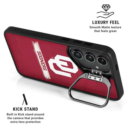 University of Oklahoma Sooners Galaxy S25 Kickstand Case